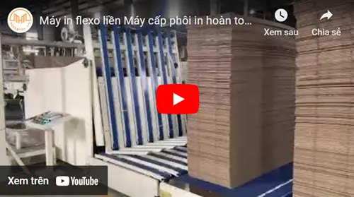 Máy in flexo cấp phôi tự động